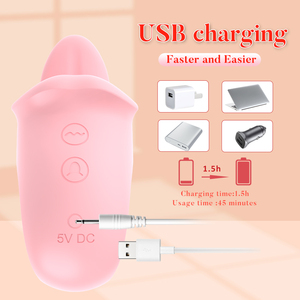 Vibrateur en forme de bouche, jouet sexuel féminin, masseur érotique, machine à lécher la langue, vibrateur pour femmes et couples - Product Image 5
