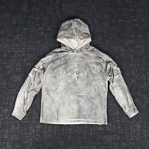 Sweat à capuche vintage camouflage imprimé tie-dye en molleton épais sur mesure pour homme Fabricant de sweat à capuche - Product Image 2