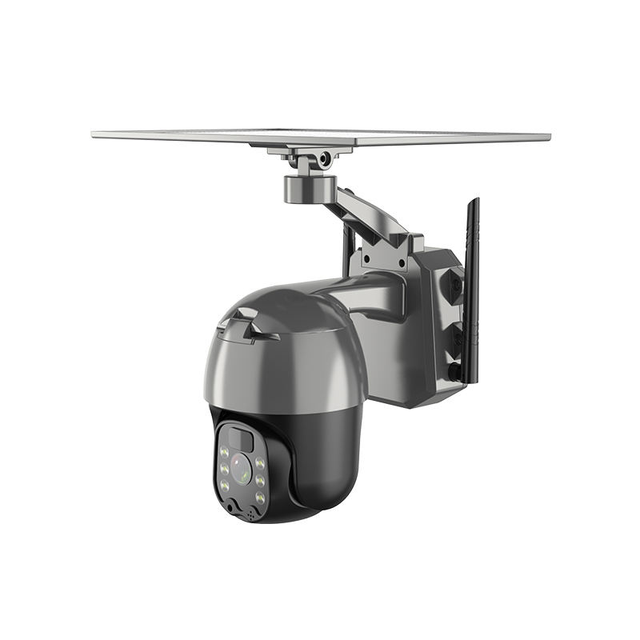 Outdoor Solar Security Camera with 4G LTE and 4K WiFi for Wireless Farm Security and Remote Monitoring