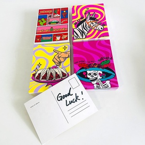 2025 nuevos diseños de moda personalizados Vintage Forever postales sellos de México para enviar <span class=keywords><strong>por</strong></span> correo impresión a todo Color tarjeta de felicitación personalizada - Product Image 3