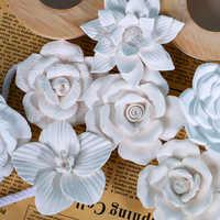 Bouteille en céramique de fleur de parfum d'ambiance personnalisée pour la maison diffuseur de roseaux de parfum décoratif bol en céramique de roseaux