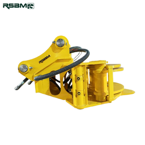 RSBM Excavator Hydraulic Tree <strong>Shear</strong> Rotating Grapple Saw Timber Harvesting <strong>Attachment</strong> - Product Image 1