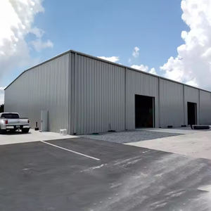 Estructura de metal doméstica Edificio prefabricado Impermeable Fácil montaje Estructura de acero Almacén y Taller para la industria - Product Image 5