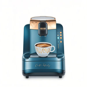 เครื่องชงกาแฟอลูมิเนียมไฟฟ้ากึ่งอัตโนมัติสำหรับโรงแรมกลางแจ้งรถยนต์ใช้ในครัวเรือนอาราบิก้าเครื่องชงกาแฟคู่รัก15บาร์แรงดัน - Product Image 1