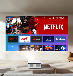 Projecteur intelligent <span class=keywords><strong>BYINTEK</strong></span> U14 2026, 750 ANSI réels, 4K, Android 9, mise au point automatique et correction trapézoïdale, moteur optique scellé anti-poussière, cinéma maison - Product Image 6