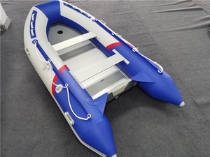 Yate Deportivo Inflable de PVC de 360 cm en Oferta, con Piso de Aluminio, Motor Fuera de Borda y para Deportes Acuáticos de Rescate - Product Image 4