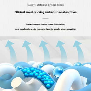 Chaussettes de compression sportives anti-transpiration à bout <span class=keywords><strong>ouvert</strong></span> et entièrement couvrant le <span class=keywords><strong>pied</strong></span>, protection anti-entorse, soutien de la voûte plantaire, chaussettes de maintien de la cheville - Product Image 5