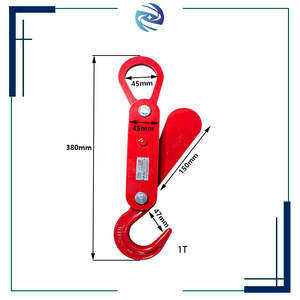 Alloy Automatic <strong>Hook</strong> for Quick Connection Industrial Application Crane Quick Connect <strong>Hook</strong> for Mining - Product Image 2