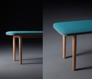 Moderna panca <span class=keywords><strong>in</strong></span> <span class=keywords><strong>legno</strong></span> massello soggiorno mobili per il tempo libero sedia sedia da panca 2-3 posti adatto per l'attesa Area di riposo di scenico - Product Image 3
