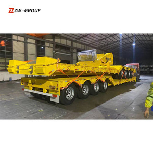 30t 40t 50t <span class=keywords><strong>60t</strong></span> 70t goooseneck נתיק 12 14 16 14 18 מטר נמוך נמוך מיטה חצי טריילר - Product Image 4