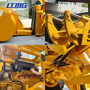 LTMG <span class=keywords><strong>Forklift</strong></span> pengangkut barang 18 Ton, batu tambang marmer granit menangani 18 Ton garpu roda muatan - Product Image 4
