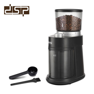 เครื่องบดเมล็ดกาแฟดีเอสพี 12 ออนซ์เครื่องบดเอสเพรสโซไฟฟ้าในครัวเรือนพร้อมตัวจับเวลาอัตโนมัติสีทึบสีดำ - Product Image 1