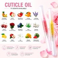 Fourniture d'usine Nourrir Traitement Soins Des Ongles Surface Protéger La Saveur Des Fruits Enlever La Peau Morte Adultes Enfants Utiliser Stylo À Huile