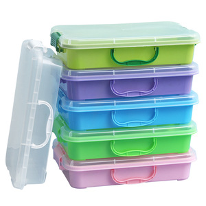 Table <span class=keywords><strong>à</strong></span> <span class=keywords><strong>sable</strong></span> rectangulaire sur le thème de l'espace pour enfants, boîte de rangement en <span class=keywords><strong>plastique</strong></span> épaissi <span class=keywords><strong>avec</strong></span> <span class=keywords><strong>couvercle</strong></span>, plateau portable <span class=keywords><strong>avec</strong></span> poignée, capacité de 2 L, nouveau modèle - Product Image 1