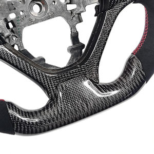 อุปกรณ์ตกแต่งภายในรถยนต์ พวงมาลัยคาร์บอนไฟเบอร์ สำหรับรถยนต์ฮอนด้า ซีวิค เจนเนอเรชั่น 9 รุ่น <span class=keywords><strong>SI</strong></span> ปี 2012 <span class=keywords><strong>2013</strong></span> 2014 2015 2016 - Product Image 3