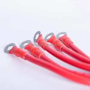 Fast Delivery Golf Cart Solar Ring Terminal Pvc Electrical Connection Copper Wire Battery Cable