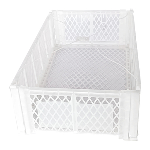 Penjualan langsung dari pabrik keranjang gantung plastik dapat dilipat dapat ditumpuk untuk buah dan sayuran - Product Image 5