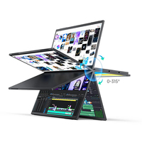 Moniteur portable double écran 15,6 pouces 1080P FHD IPS pour ordinateur portable, idéal pour le travail de bureau