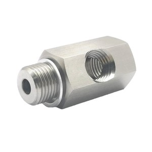 Adaptateur de ligne d'alimentation d'huile de turbocompresseur M14X1.5 à 1/4NPT en forme de T pour système hydraulique de moteur de voiture - Product Image 4