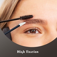 Teinture pour sourcils au henné noir semi-permanent 15ml*2, couleur longue durée, crème colorante naturelle pour cheveux, sans ammoniaque, formule à base de plantes