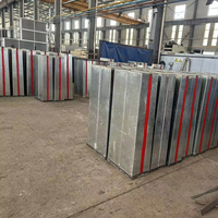 Nouveau seau de refroidissement en métal durable pour le stockage de glace en blocs 50 kg