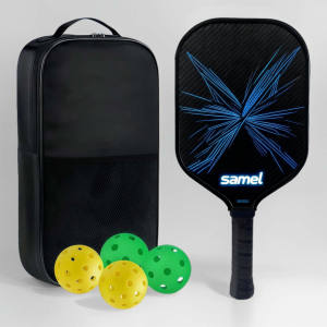 مضرب تنس من ألياف الكربون T700 مع تصميم فراشة هولوغرافي - Product Image 5