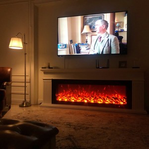 Trang trí TV đứng tủ với Lò sưởi điện tùy chỉnh biệt thự trang trí tủ mô phỏng lửa - Product Image 3