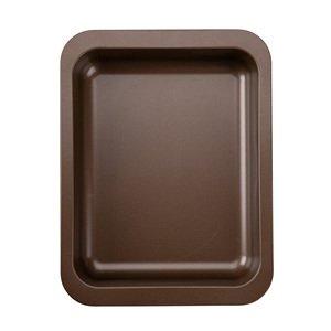 Mojave Line Glass Lasagne Pan 37x27x5 cm Bandeja duradera para hornear para uso comercial en el hogar para hornear pan en restaurantes Hoteles - Product Image 1