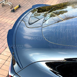 Aileron de coffre arrière noir brillant en ABS pour Tesla Model 3 2017 2018 2019 2020 2021 - Accessoire de style automobile - Product Image 5