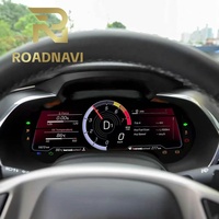 Écran d'instrumentation et autoradio Android 10,4 pouces pour Chevrolet Corvette 2013-2019, GPS automobile, lecteur multimédia de voiture