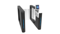 Torniquete Inteligente RFID de Alta Velocidad con Control de Acceso Biométrico, Barrera Óptica Anti-Colisión, Acero Inoxidable 304, Sin Escobillas