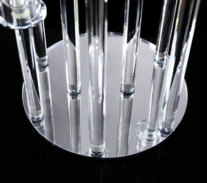 Chandelier <span class=keywords><strong>fantaisie</strong></span> en cristal, 10 bras, porte-bougie, 1m de haut, pour Table, mariage, bon marché - Product Image 6