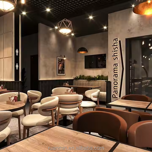 Mobilier de loisirs d'extérieur durable pour hôtels Cafés Dessert Shops-Tables de style européen Chaises pour manger à l'extérieur - Product Image 6