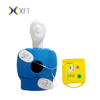 Dernier modèle – Mini simulateur AED portable XFT-D0009 approuvé CE pour la formation en RCP, alimenté électriquement, conforme aux lignes directrices AHA