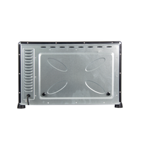 Four électrique de comptoir de 45l, fonction rôtissoire avec grille et plateau de cuisson inclus