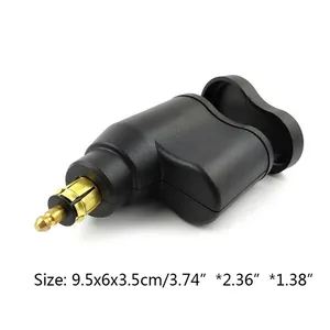 Chargeur rapide 3.3A QC3.0, adaptateur d'alimentation pour moto, double USB, allume-cigare étanche, prise moteur <span class=keywords><strong>BMW</strong></span> DIN - Product Image 6