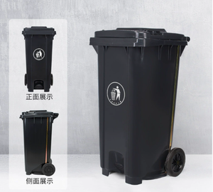 Mua Sắm 60 100 120 180 240 360 Lít Tái Chế Thùng Rác Có Thể Ngoài Trời Sử Dụng Thùng Rác Bin Thùng Rác Có Thể Chất Thải Bin Có Nắp Đậy - Product Image 5