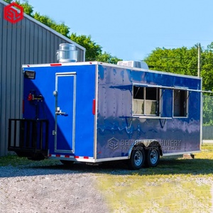 Precio de fábrica Comercial Barato Móvil Camión de comida rápida Camión de comida móvil Café Helado Restaurante móvil Remolque de comida - Product Image 3