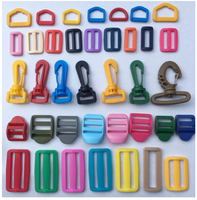 Boucle en plastique colorée réglable de 50 mm à dégagement rapide latéral pour sacs de mode, pièces et accessoires spéciaux pour sacs