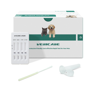 Kit de prueba rápida para mascotas CHW/ANA/LYM/EHR Lyme, Anaplasma, Heartworm, Erlichia <span class=keywords><strong>Canis</strong></span> - Product Image 1
