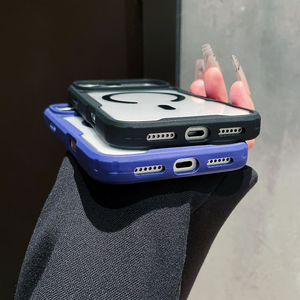 เคสโทรศัพท์แบบใสผสมผสาน สำหรับ iPhone 18 17 Air 16E 15 14 Plus 13 Pro Max  วัสดุอะคริลิกแข็ง ป้องกันอย่างดี พร้อมแม่เหล็ก - Product Image 6