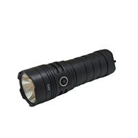 Lampe de plongée étanche IP68 en alliage d'aluminium avec zoom, 1600LM, portée 400-500M, 6000mAh, rechargeable USB, 7500K réglable – 44 ans d'expérience usine