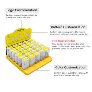 Boîte d'affichage de vente au détail de bureau personnalisée, 25 câbles USB A vers Type C et 5 chargeurs USB à charge rapide 5A pour ordinateur - Product Image 2