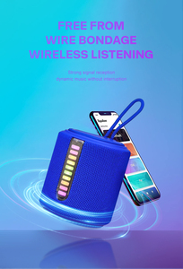 Lại thu phí 1200mAh pin ngoài trời BT loa không dây với dây buộc - Product Image 6