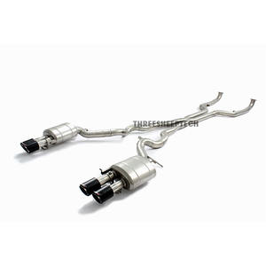 Catback de escape Valvetronic para <span class=keywords><strong>BMW</strong></span> <span class=keywords><strong>M5</strong></span> E60/E61/M6 E63/E64 S85 5.0l <span class=keywords><strong>V10</strong></span> acero inoxidable 304 silenciador de válvula Control remoto 530i - Product Image 3