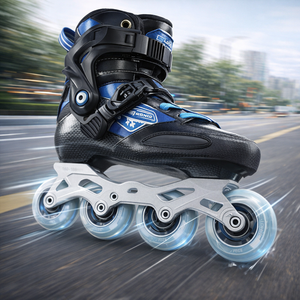 Patins à roulettes en ligne personnalisés, chaussures de patinage de course, 4 roues, patins à roulettes de vitesse professionnels, patins à roulettes de vitesse pour adultes - Product Image 1