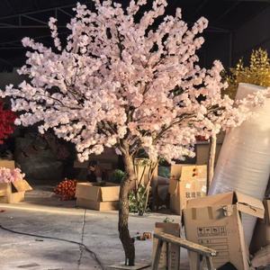 Árbol Artificial de Flores de Cerezo, Árbol de Flores de Melocotón, Adorno Decorativo para Interiores, Decoración para Sala de Estar - Product Image 5