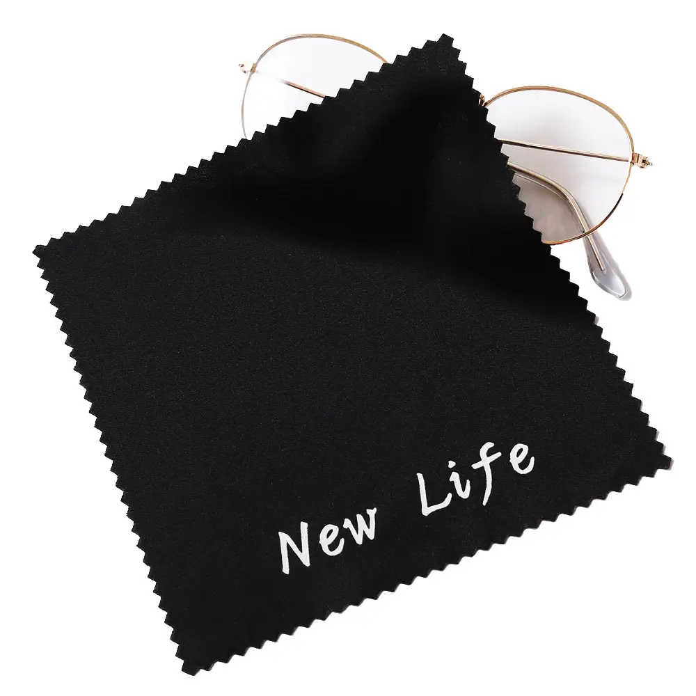 Custom Glasses Cleaning Cloth Eye Glass Personalized Printing Glasses Microfiber Cleaner Cloths Cleaning Glasses Cloth With Logo