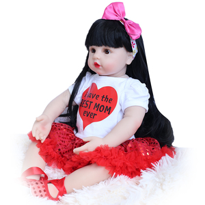 Muñeca <span class=keywords><strong>Reborn</strong></span> Personalizable con Peinado Realista, Hermosa Muñeca <span class=keywords><strong>Reborn</strong></span> Económica para Niños, Linda y Suave - Product Image 1