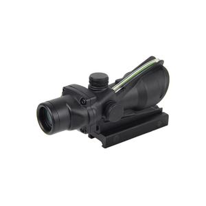 Mira <span class=keywords><strong>Prism</strong></span>ática 4x32 com Fonte de Fibra Metálica, Óptica com Retículo Gravado em Vidro Chevron, Montagem de 20mm para Caça - Product Image 3